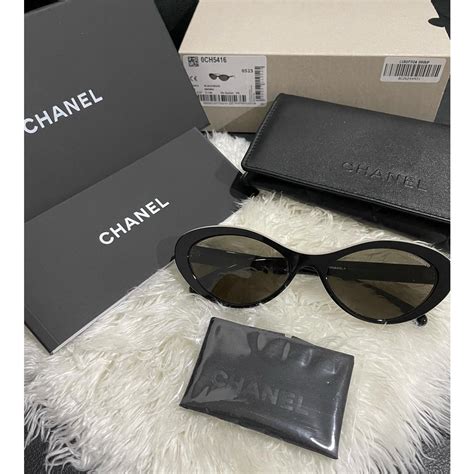 chanel black and beige sunglasses|authentic Chanel sunglasses.